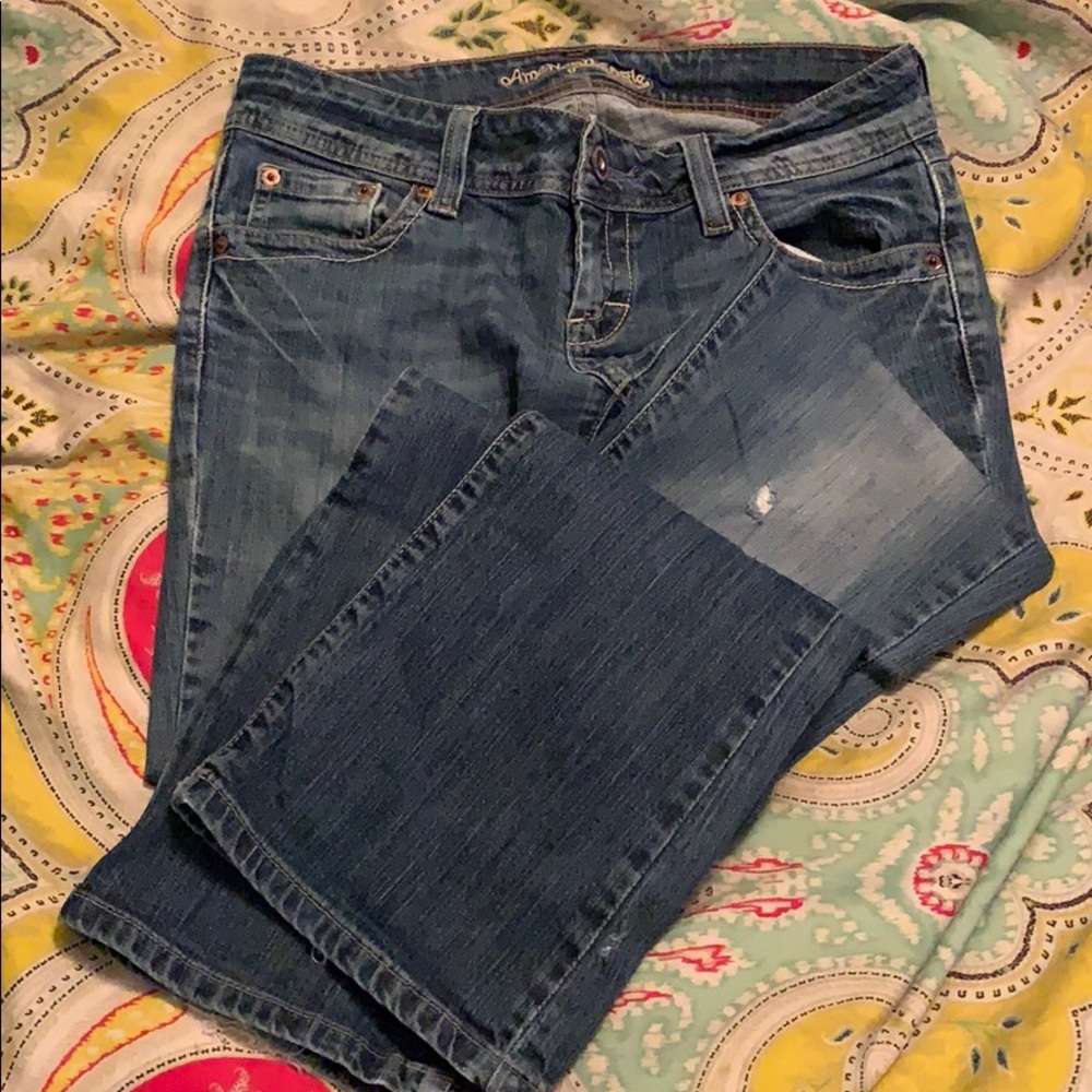 American Eagle artist jeans
